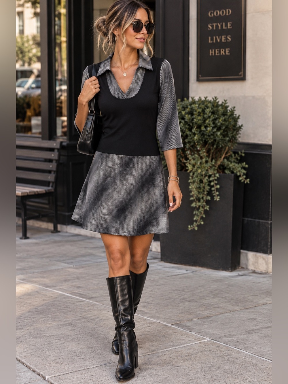 MKM Designs Retro Y2K Dress - Size Large